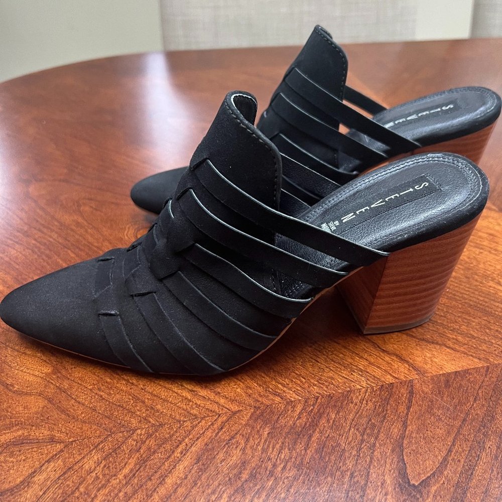 Steven By Steve Madden Suede Pointed Toe Mules (S… - image 3
